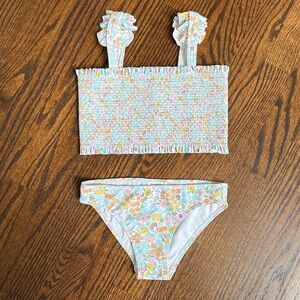 Floral Kids Bikini Set